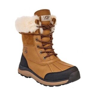 UGG Tan and Black Winter Boots